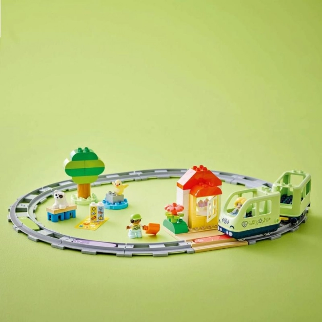 Počitniška avantura z interaktivnim vlakom DUPLO