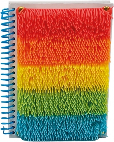 Senzorični zvezek multicolor s cofki A5, 80 listov