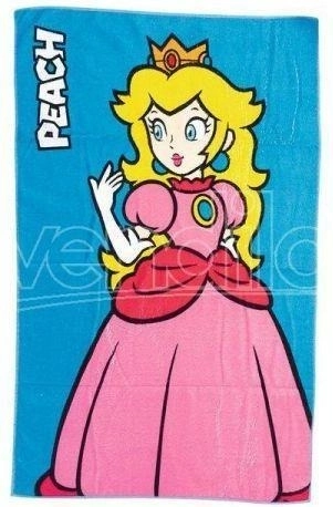 Športna brisača Super Mario s Peach