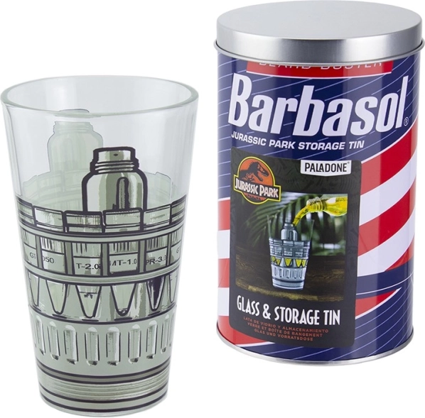 Kozarec JURSKI PARK 450 ml v darilni pločevinki BARBASOL