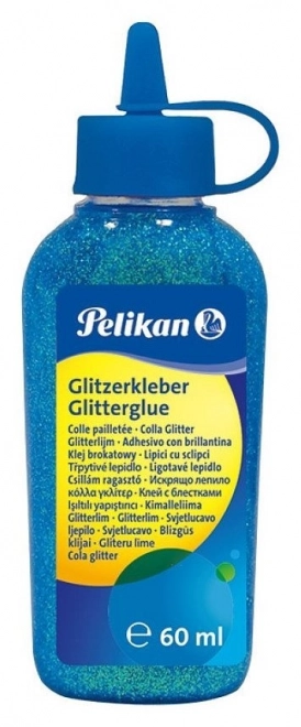 PELIKAN Bleščeče lepilo 60ml turkizno