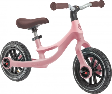 Globber poganjalec Go Bike Elite Air v pastelno rožnati barvi
