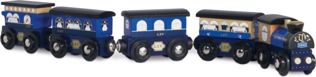 Leseni vlak Twilight znamke Le Toy Van