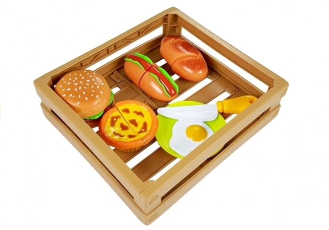Set za rezanje burgerjev v škatli