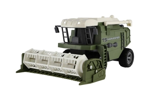 Kombajn/Rezalka RC plast 22cm 27MHz na baterije s svetlobo 2 vrste v škatli 30x21x12cm