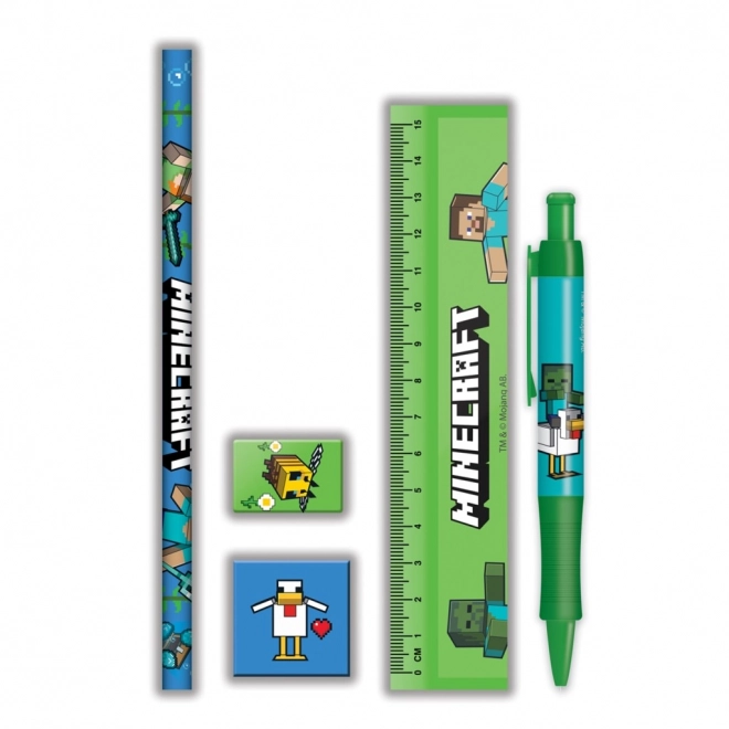 Minecraft šolski set