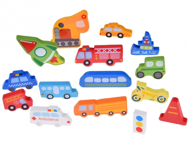 Leseno puzzle Vozila