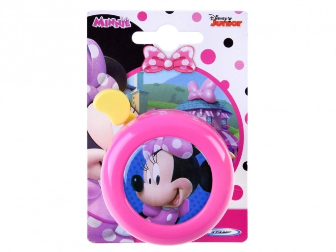 Rožnati zvonec za kolo z Minnie