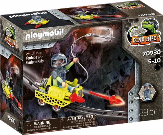 Playmobil Dino Rise rudarski voziček
