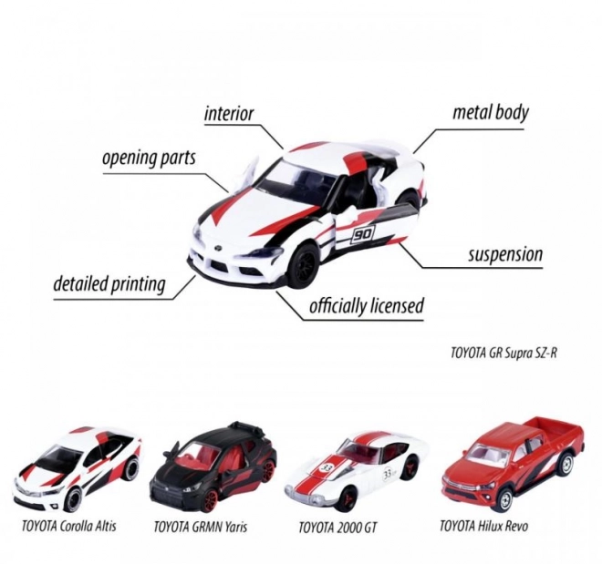Toyota Racing Darilni set 5 kosov