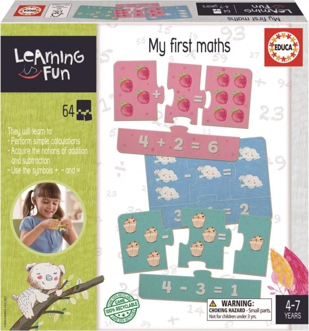 Izobraževalne sestavljanke in igra: moja prva matematika – EDUCA Learning is Fun