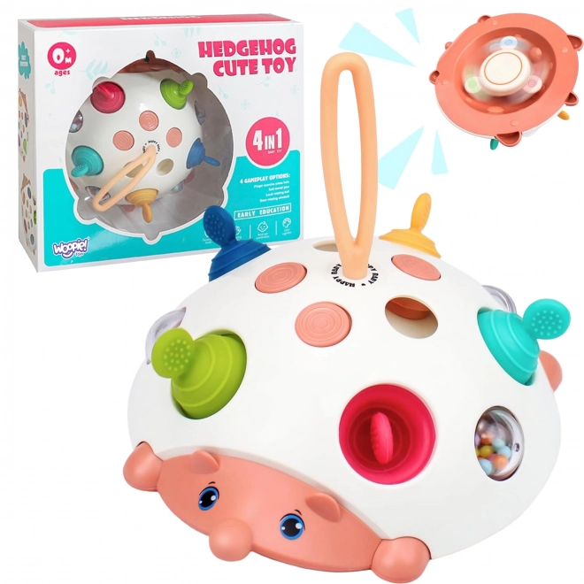 Senzorična igrača Ježek 4v1 Pop-it Aktivno