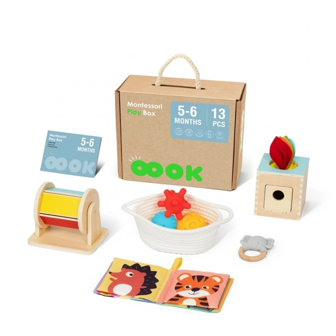 Tooky Toy velika montessori izobraževalna škatla 6v1