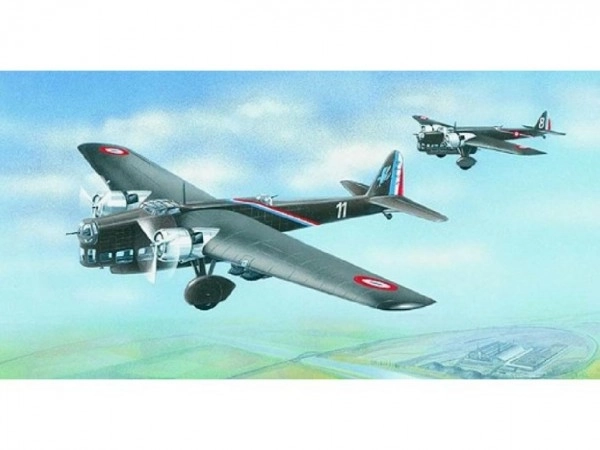 Model Amiot 143 v merilu 1:72