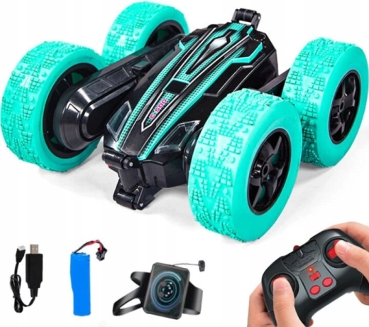 Kaskaderski RC avto Twister z upravljanjem z gestami in daljinskim upravljalnikom