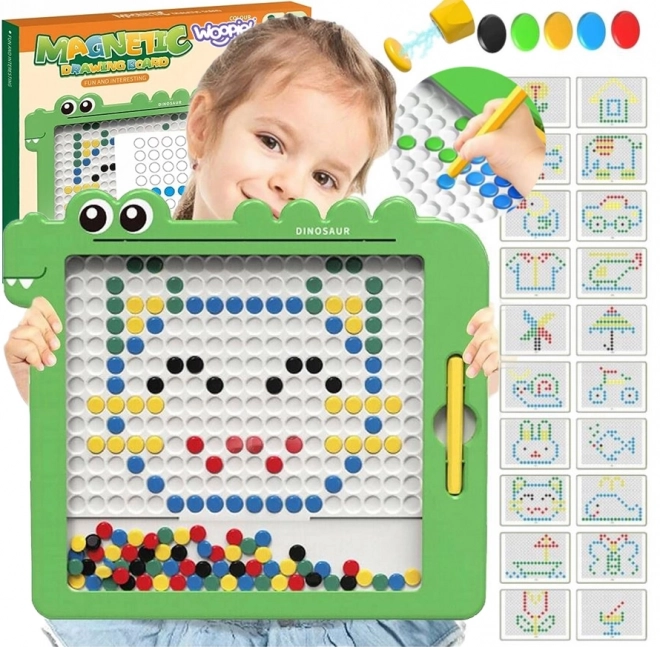 Magnetična tabla za otroke MagPad Dinozaver od WOOPIE