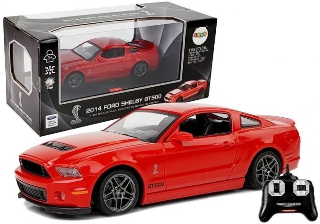 Ford Shelby GT500 Avto na daljinsko upravljanje Rdeča 7,5 km/h 2,4 G