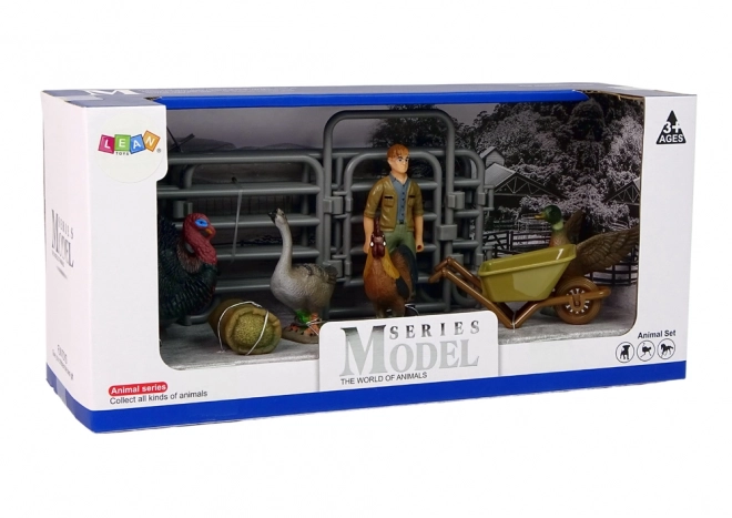 Velik Set Figuric Živali na Kmetiji