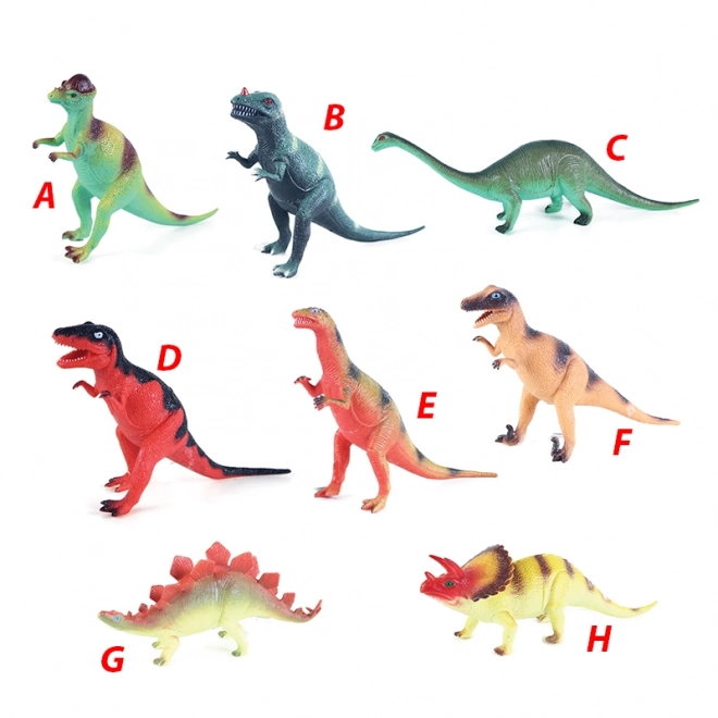 Set dinozavrov 21 - 29 cm