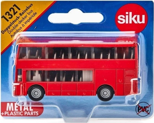 Dvonadstropni avtobus SIKU – kovinski model