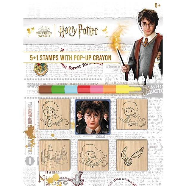 Lesene štampiljke in voščenke Harry Potter