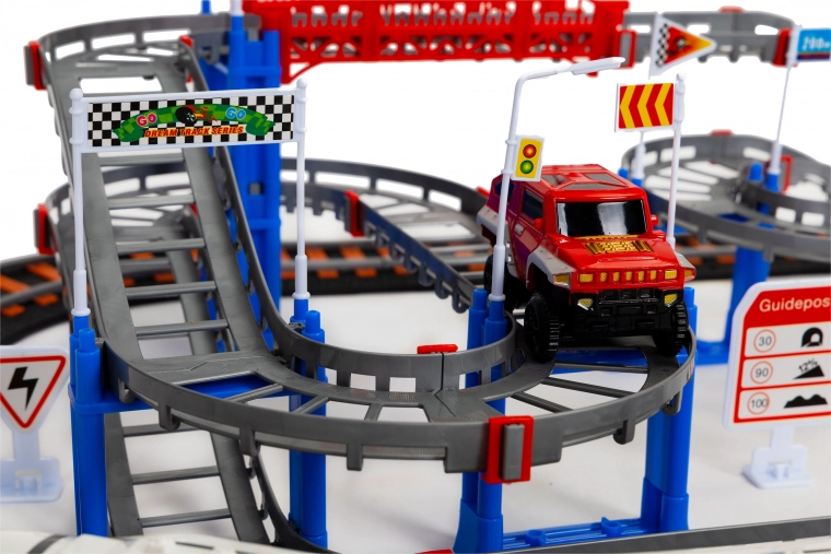 Električni vlak in baterijski avto