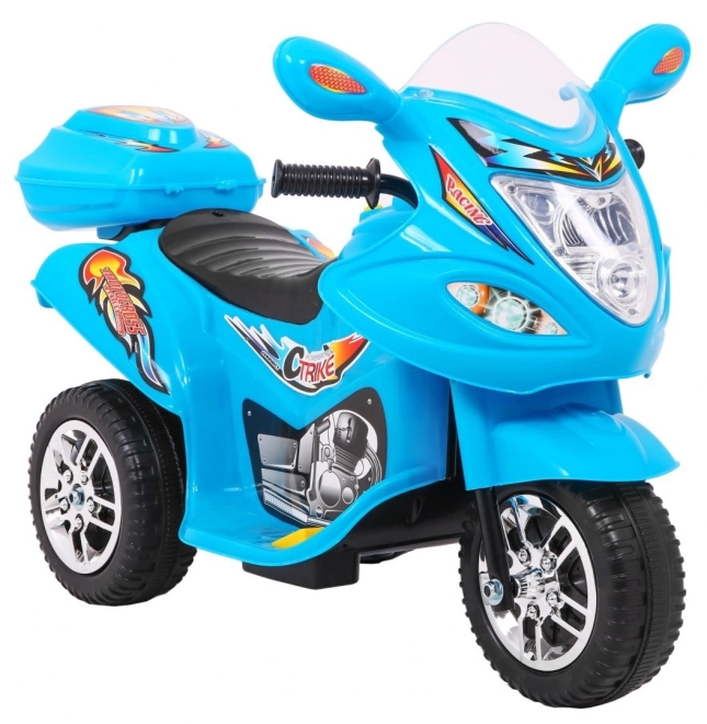 Tricikel BJX-088 električni motocikel + zvoki + luči – Modra