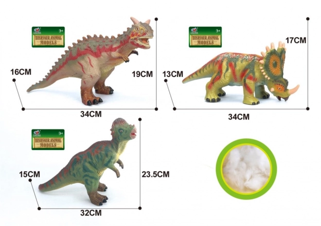Mehki dinozaver 34 cm