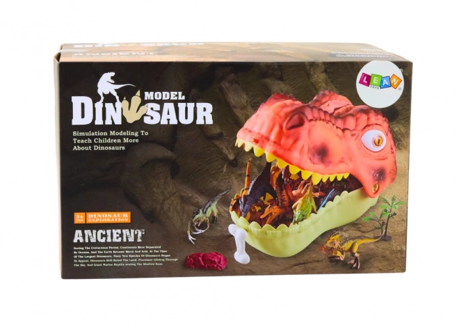 Set figuric dinozavrov Veliki dinozaver Zeleni 45 El