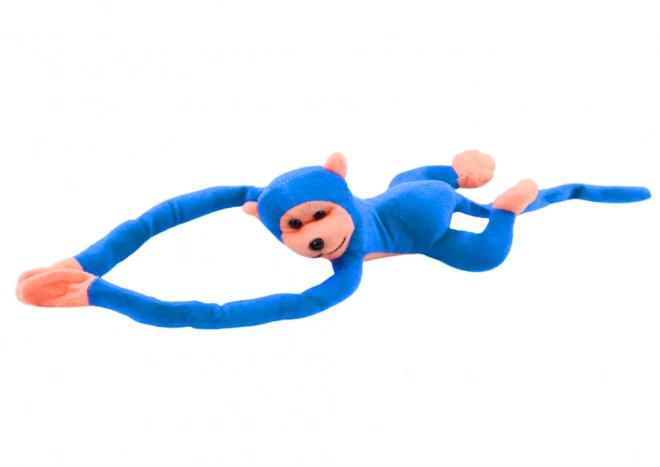 Plišast maskota Opica z zvokom Modra 60 cm