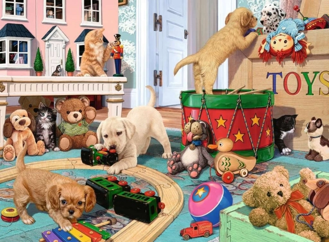Sestavljanka Mladiči XXL 150 kosov Ravensburger