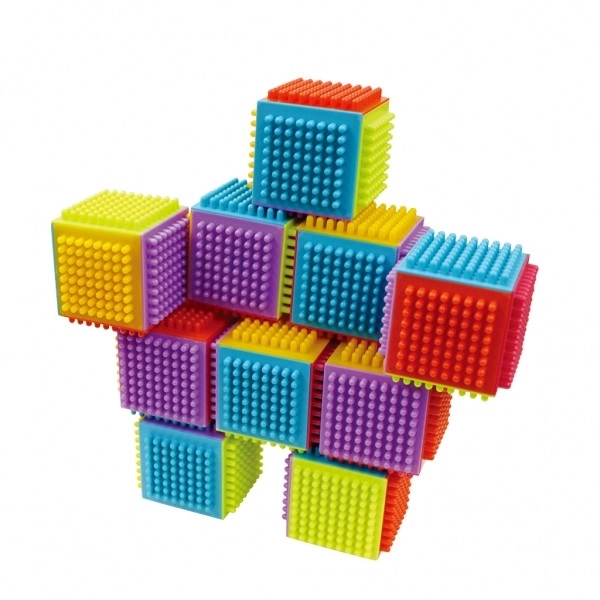 Gradbeni kocke Little Hero za otroke od 12 mesecev