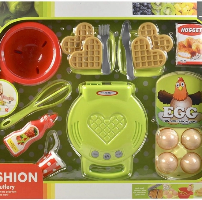 MaDe kuhinjski set zelen
