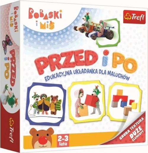 Pred in po – izobraževalni sestavljanka BOBASKI I MIŠ