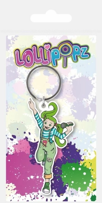 Lollipopz obesek za ključe zelen