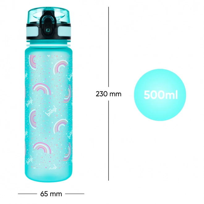 BAAGL Tritanova steklenica za pitje Mavrica, 500 ml