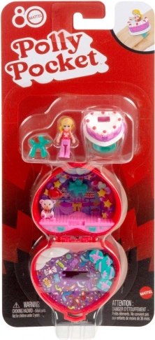 Polly Pocket jubilejni kompaktni set ob 80. obletnici Mattela s prstanom