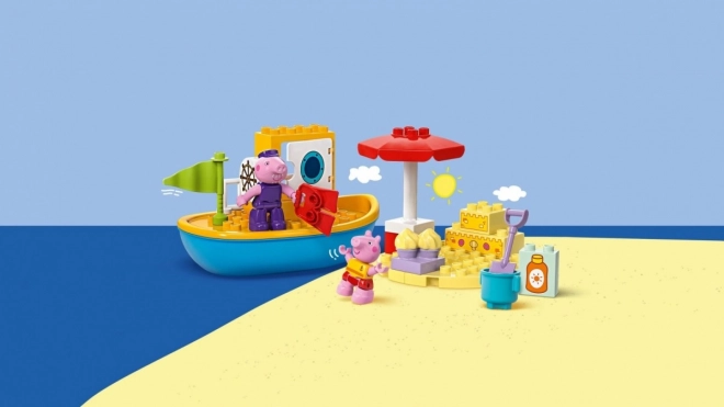 LEGO DUPLO 10432 Peppa Pig Peppa in izlet z ladjico
