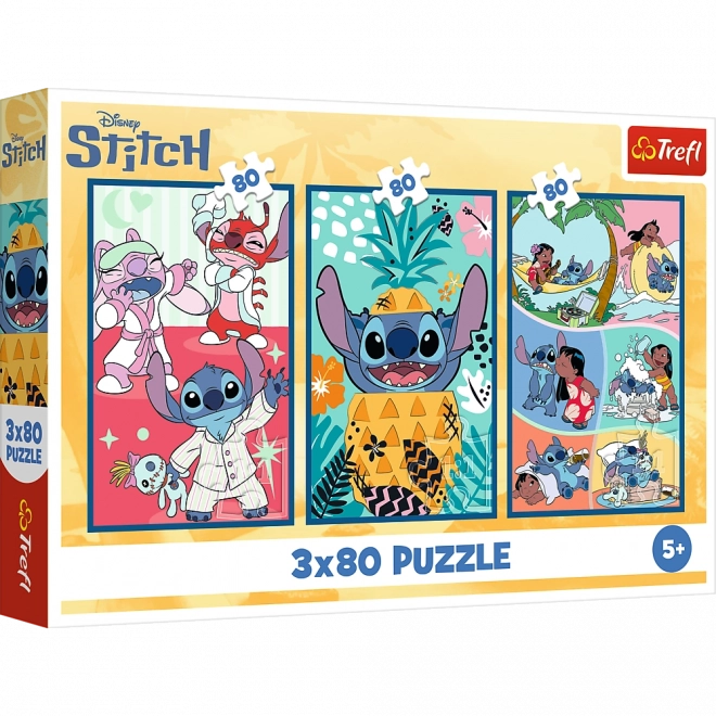 Uganka Lilo & Stitch: Tri Uganke v Enem - Stitch 3x80 Kosov