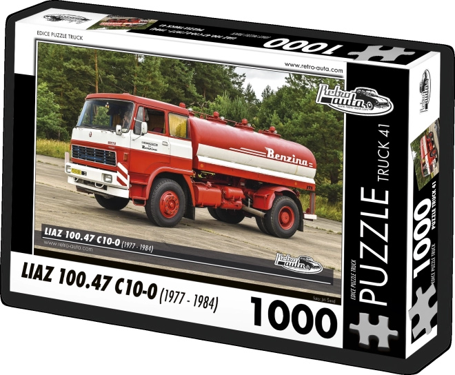 Sestavljanka RETRO-AVTOMOBILI Liaz 100.47 C10-0 TOVORNJAK 1000 koščkov