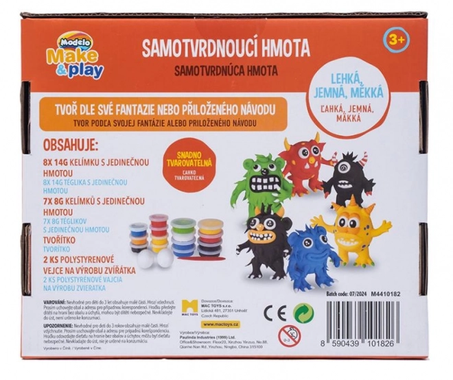 MODELO Samostrjevalna masa - pošasti