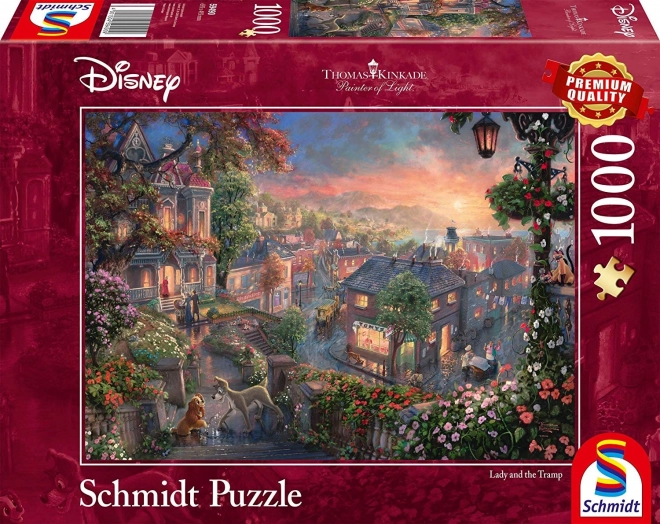 Puzzle Lady in Potepuh od SCHMIDT 1000 kosov