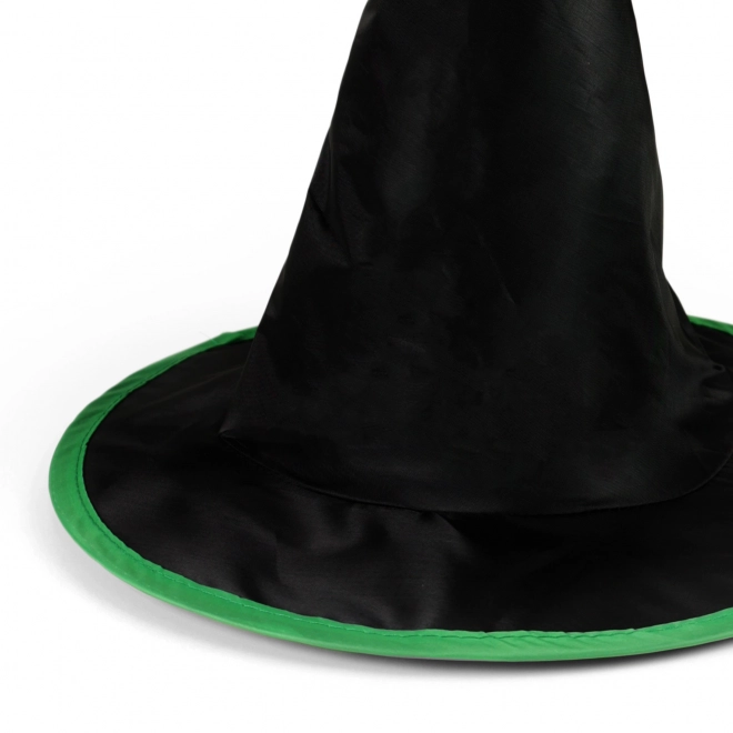Otroški klobuk črno-zelena čarovnica / Halloween