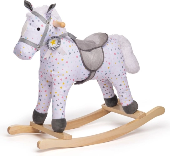 Bigjigs Toys vzorovan gugalni konj za otroke