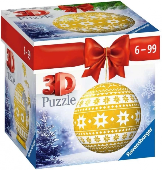 Ravensburger 3D sestavljanka božična dekoracija – motiv 2 (54 kosov)