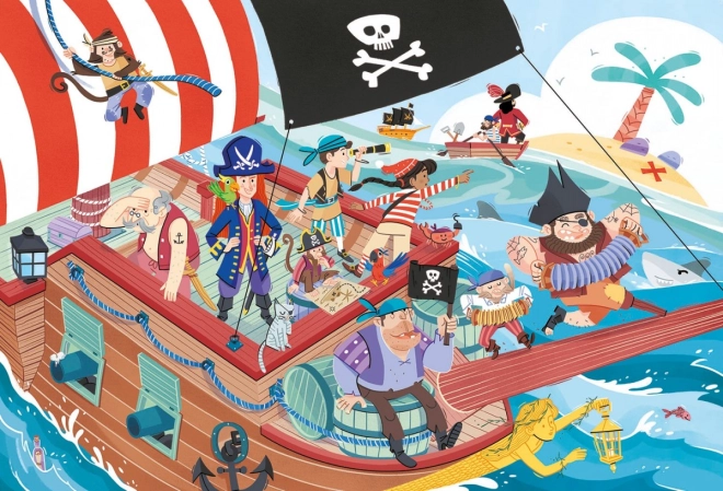 Vznemirljiva piratska tema
