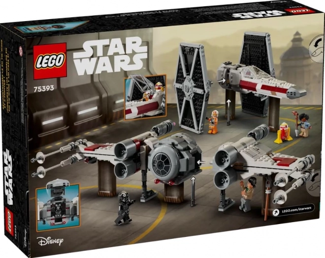 LEGO Star Wars 75393 TIE Fighter in X-Wing - kombinirani komplet