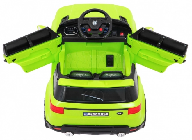 Električni avto Land Rapid Racer zeleno