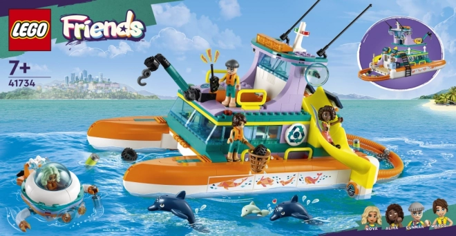 LEGO Friends morska reševalna ladja
