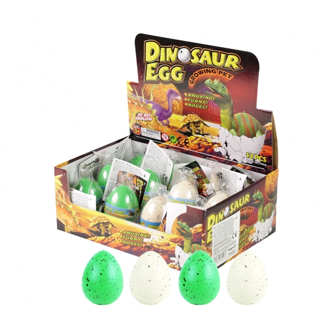 Rastoči dinozaver v jajcu